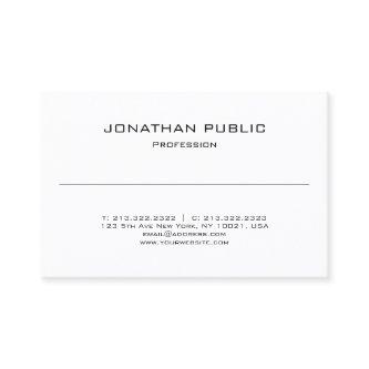 Minimalist Modern Design Elegant Professional