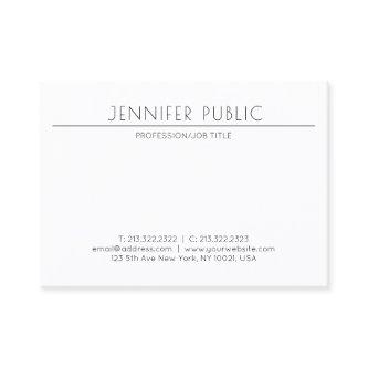 Minimalist Modern Design Elegant Professional