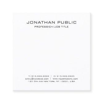 Minimalist Modern Design Elegant Trendy Plain Square