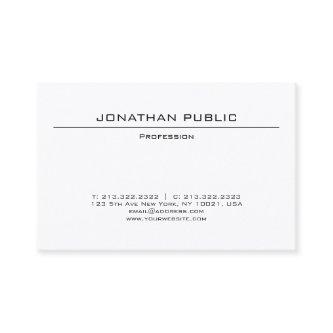 Minimalist Modern Elegant Design Trendy Plain