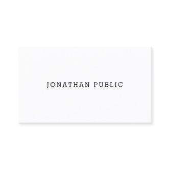 Minimalist Modern Elegant Simple Template