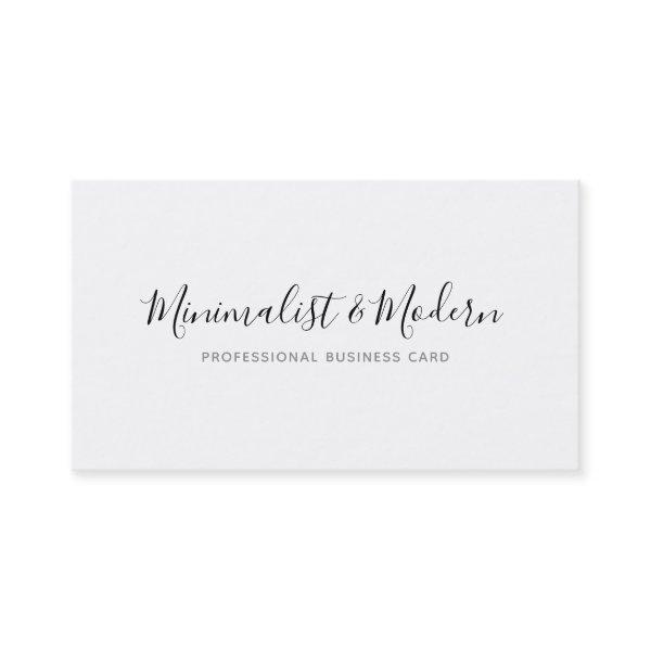 Minimalist Modern Handwriting Professional