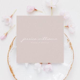 Minimalist Modern Professional Champagne Square
