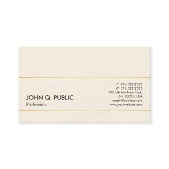 Minimalist Modern Professional Cream Simple Design