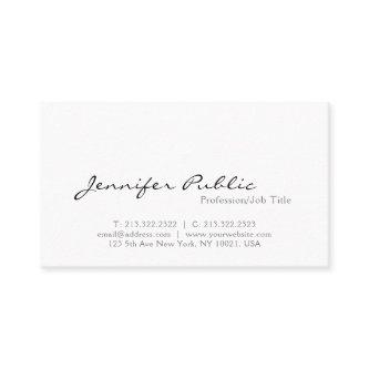 Minimalist Modern Professional Elegant White