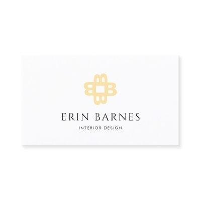 Minimalist Modern Reflective B Monogram