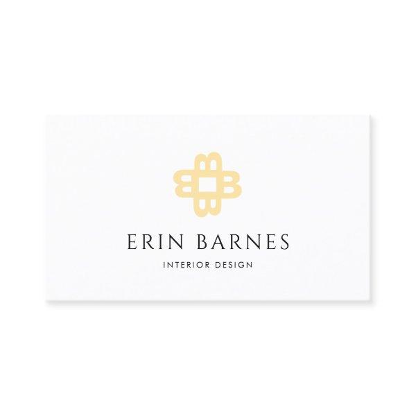 Minimalist Modern Reflective B Monogram