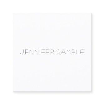 Minimalist Modern Template Luxury Professional Square