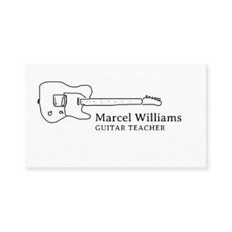 Minimalist Musician Guitar