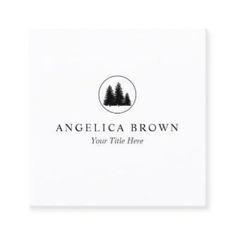 Minimalist Pine Trees Logo