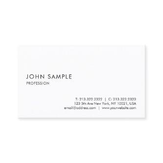 Minimalist Plain Modern Elegant Professional