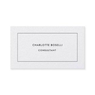 Minimalist Plain Professional Modern