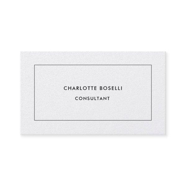 Minimalist Plain Professional Modern