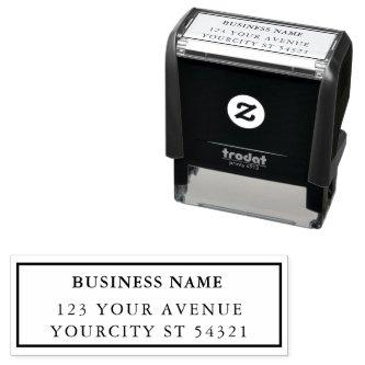 Minimalist Professional Business Return Address Se Self-inking Stamp