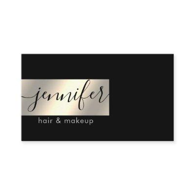 Minimalist professional  gold foil
