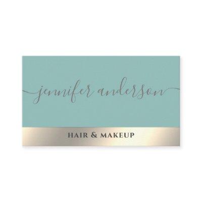 Minimalist professional  gold foil