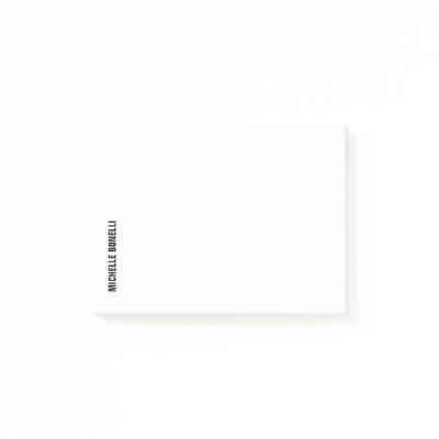 Minimalist Professional Plain Modern Post-it Notes