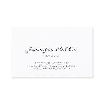 Minimalist Professional Simple Elegant Modern