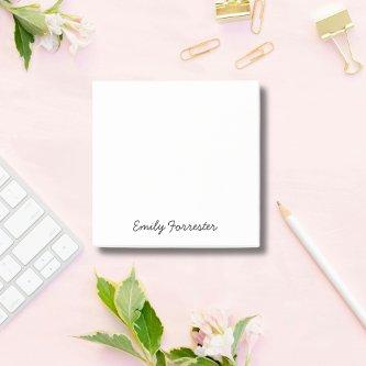 Minimalist Professional Simple Post-it Notes