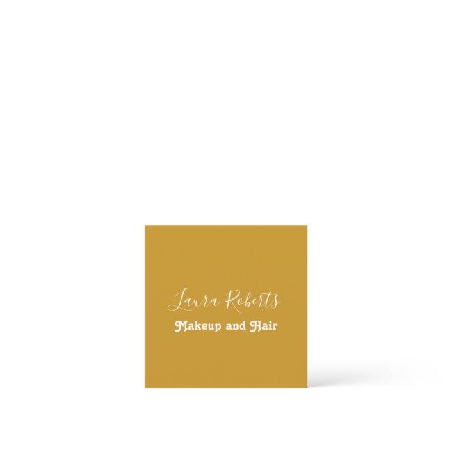 Minimalist Retro Mustard Yellow