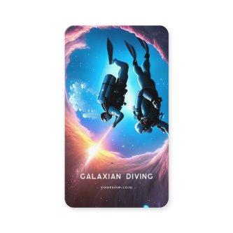 Minimalist Scuba Diving Class Qr Code