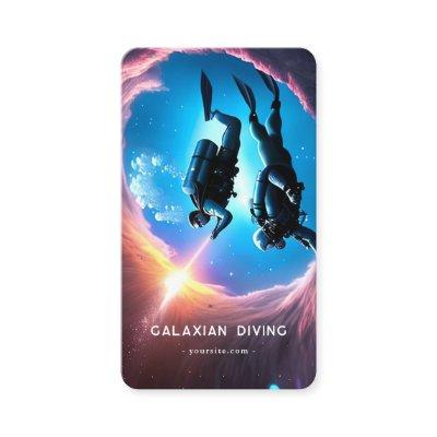 Minimalist Scuba Diving Class Qr Code
