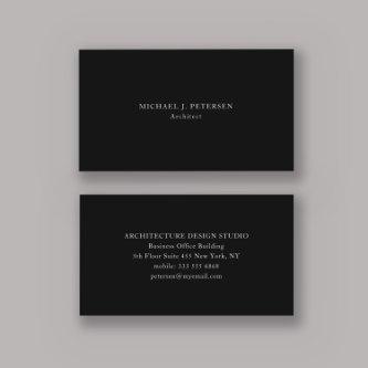 Minimalist simple plain professional template