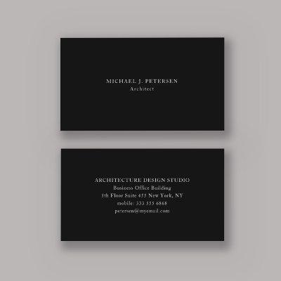 Minimalist simple plain professional template