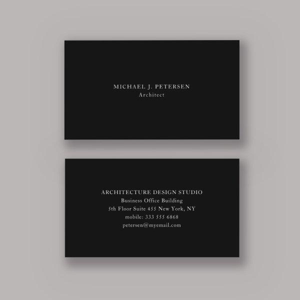 Minimalist simple plain professional template
