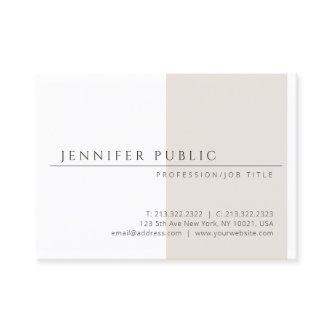 Minimalist Template Elegant Simple Professional