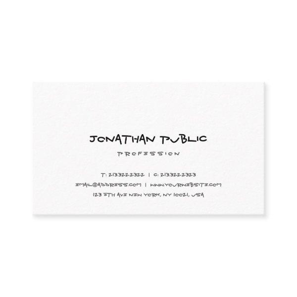 Minimalist Template Handwritten Script Creative