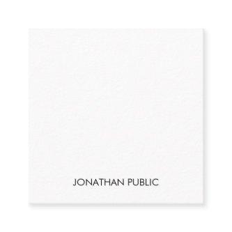 Minimalist Template Modern Professional Elegant Square