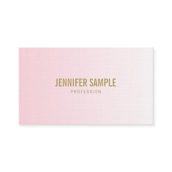 Minimalistic Chic Design Pink Gold Luxury Trendy