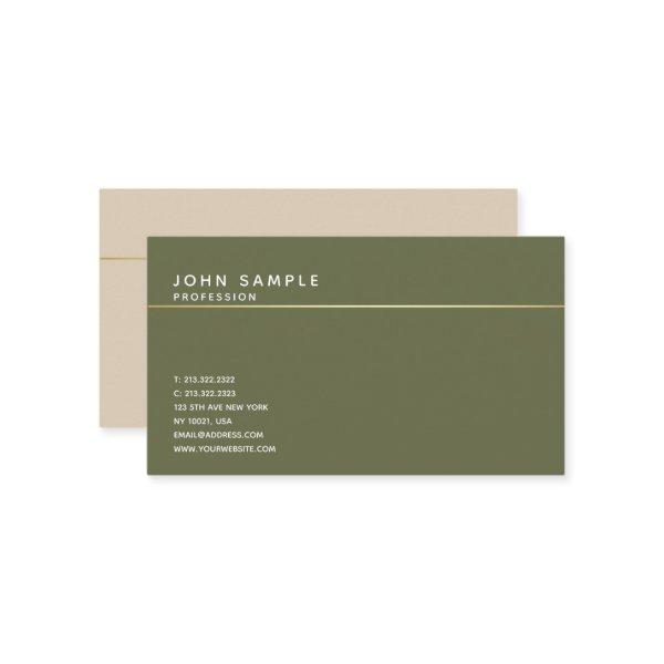 Minimalistic Design Vintage Elegant Color Harmony