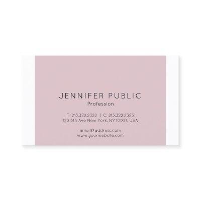 Minimalistic Modern Elegant Design Professional