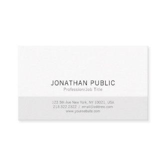Minimalistic Simple Design Professional Modern