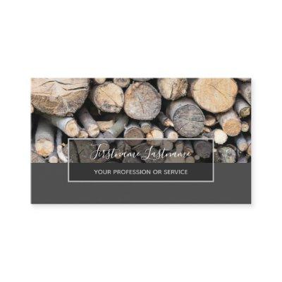 Minimalistic wood stack gray rectangle stripes