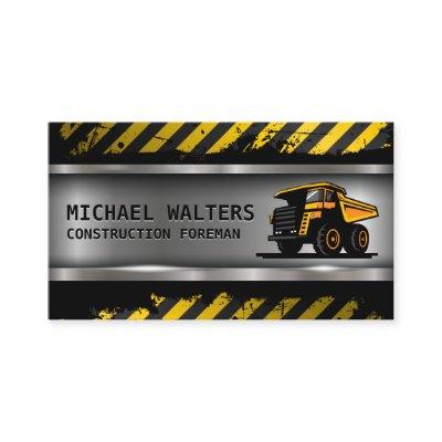 Mining Dump Truck | Metallic Steel