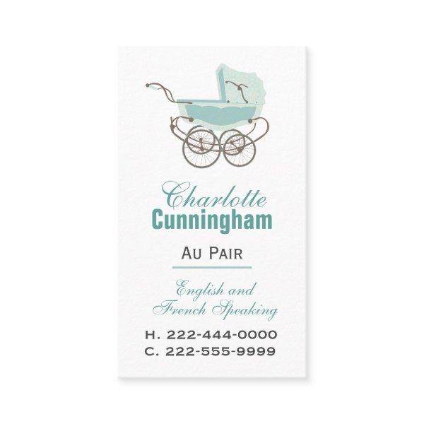 Mint and White Au Pair Custom