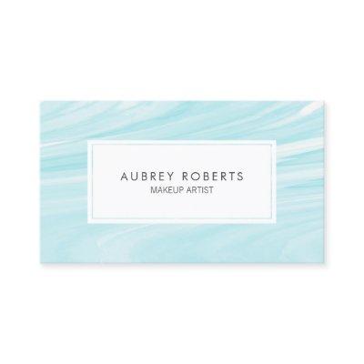 Mint Green Marble Swirl Pattern