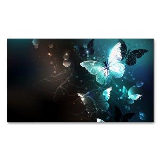 Mint Night Butterflies  Magnet