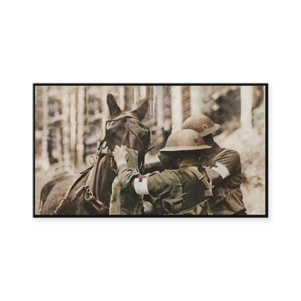 Missouri Mule in a Gas Mask Appointment Card