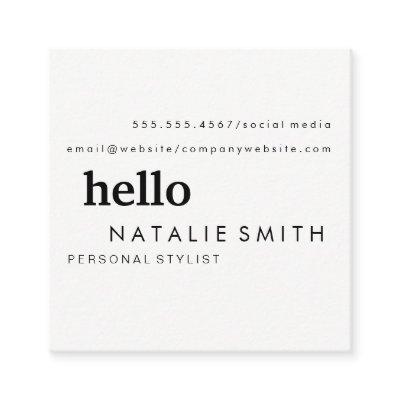 Mixed Text Square