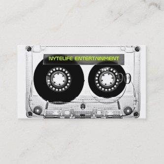 Mixtape 80s Retro Clear Cassette