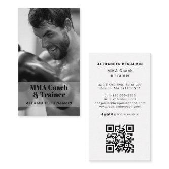 MMA Coach & Trainer Photo QR Code