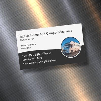 Mobile Camper RV Mechanic  Magnets