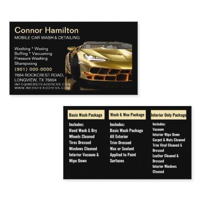 Mobile Car Wash Detailing Pressure Washing