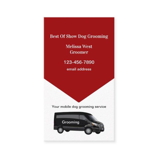 Mobile Dog Grooming Service Modern