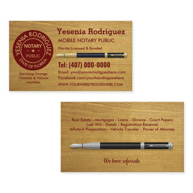 Mobile Notary Public