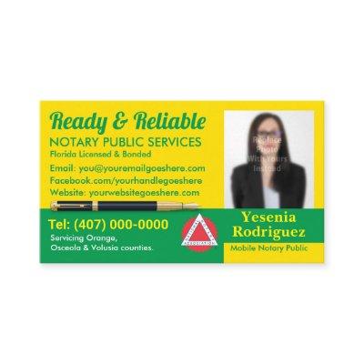 Mobile Notary Public Customizable Photo